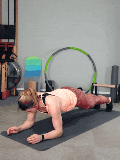 Auf und Ab im Plank