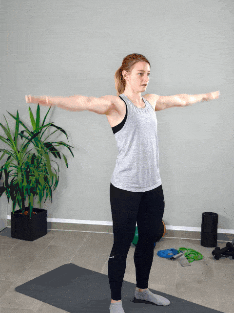 Armekreisen seitlich